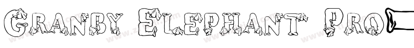 Granby Elephant Pro字体转换